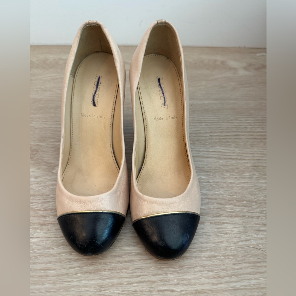 Vintage JCrew Cap Toe Pumps